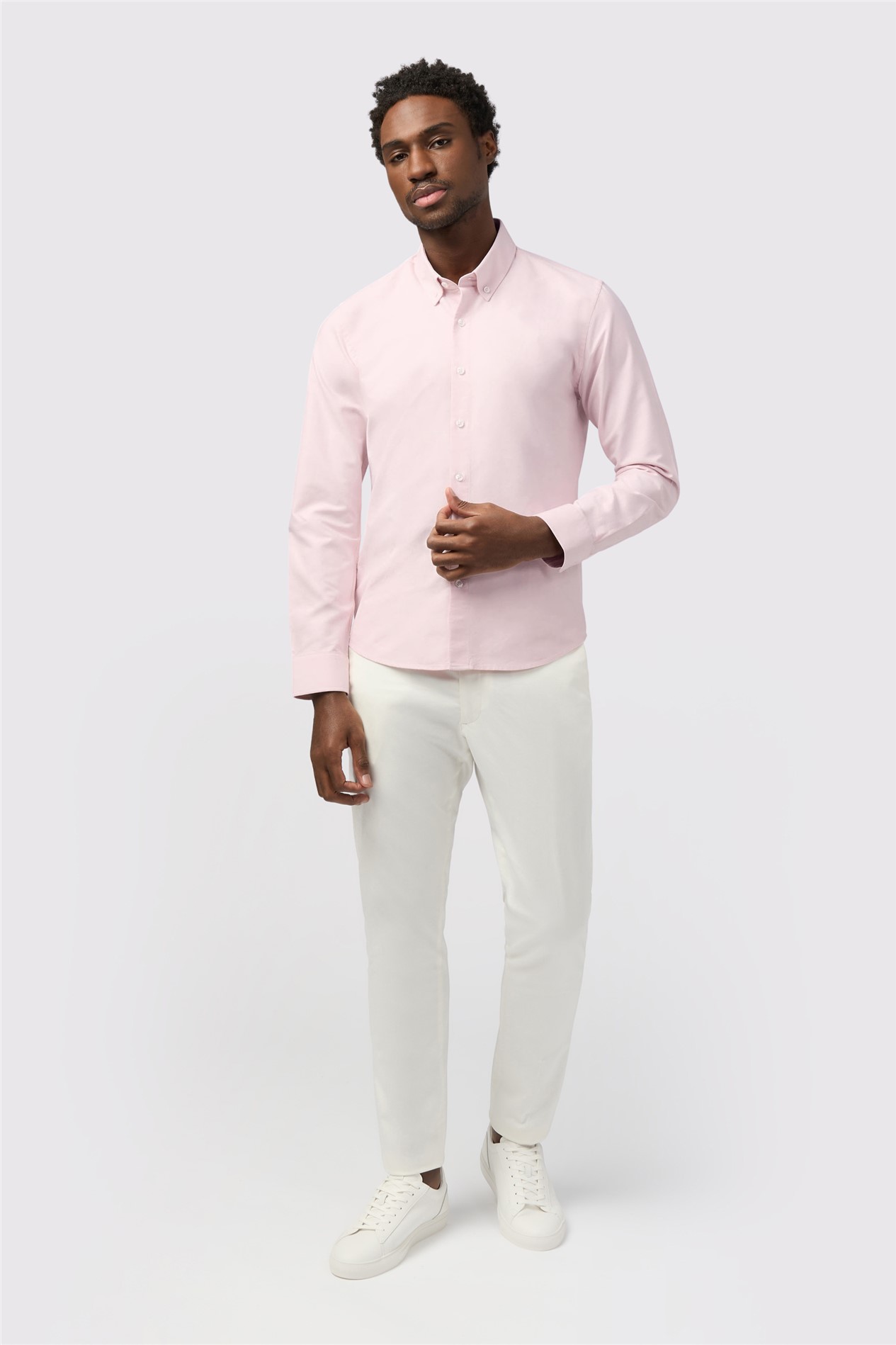 Melka Light Pink Oxford Shirt