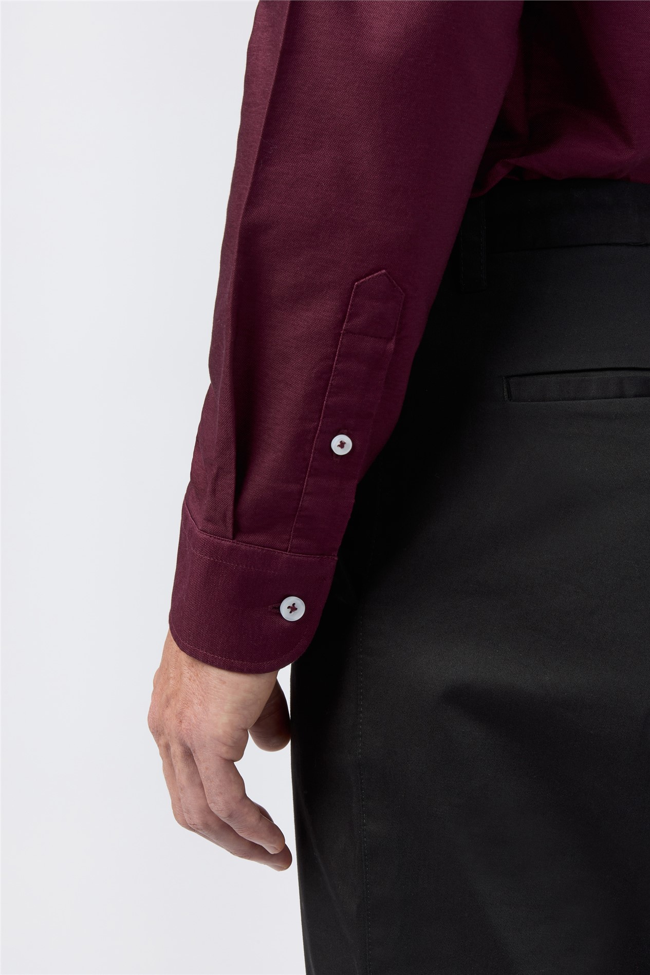Melka Burgundy Oxford Shirt