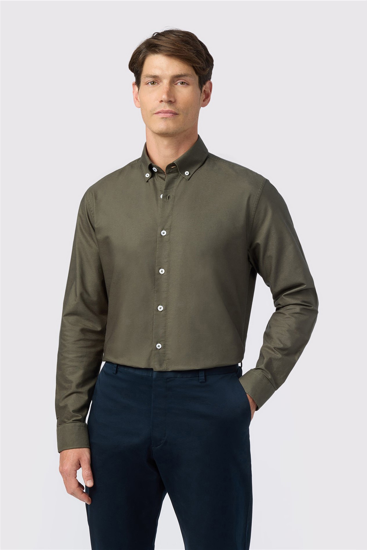 Melka Olive Oxford Shirt
