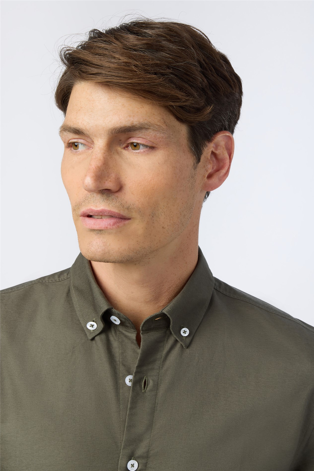 Melka Olive Oxford Shirt