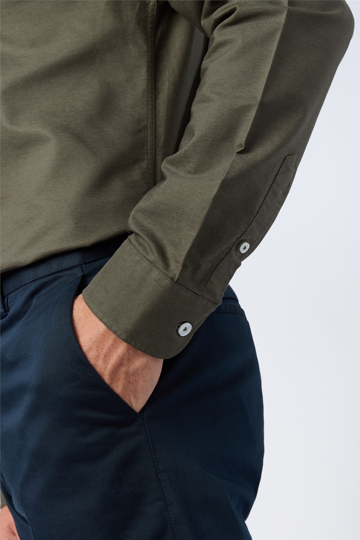 Melka Olive Oxford Shirt