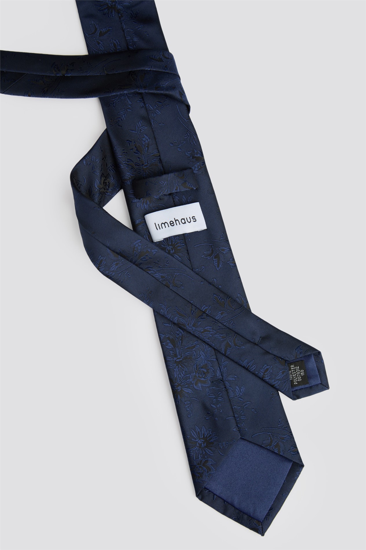  Blue Abloom Tie