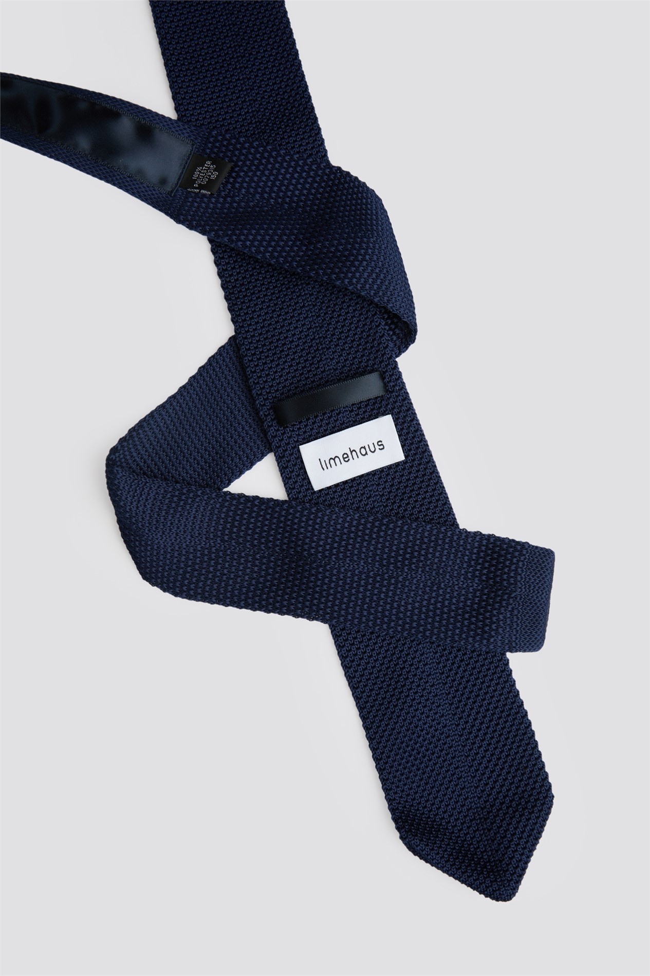  Blue Knitted Tie