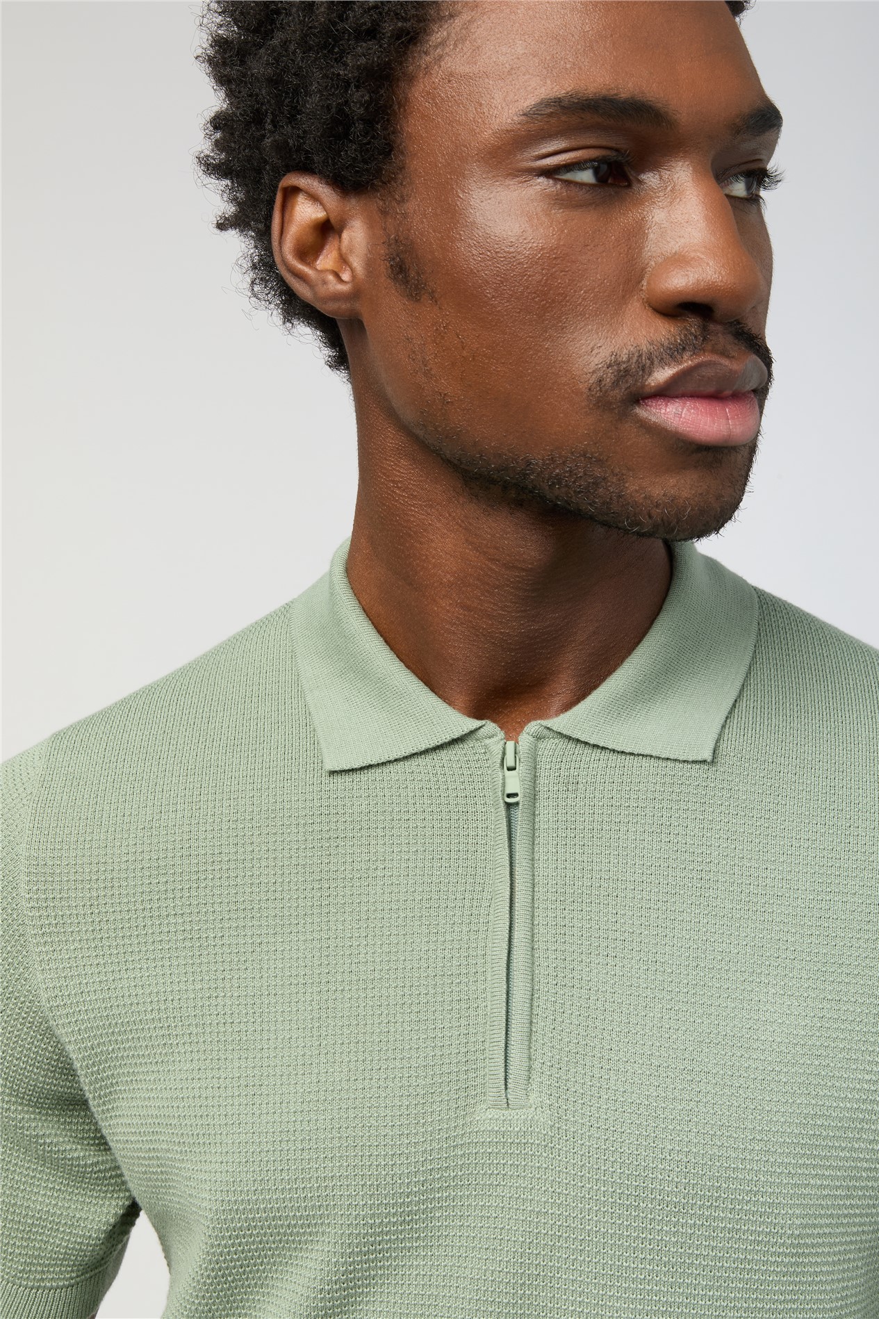 Sweatshirt Zip Quarter Modal Active Green Sage Buy MITT OVER CLOTHING 25-26モデルGREEN from Next the スキー・スノーボードアクセサリー