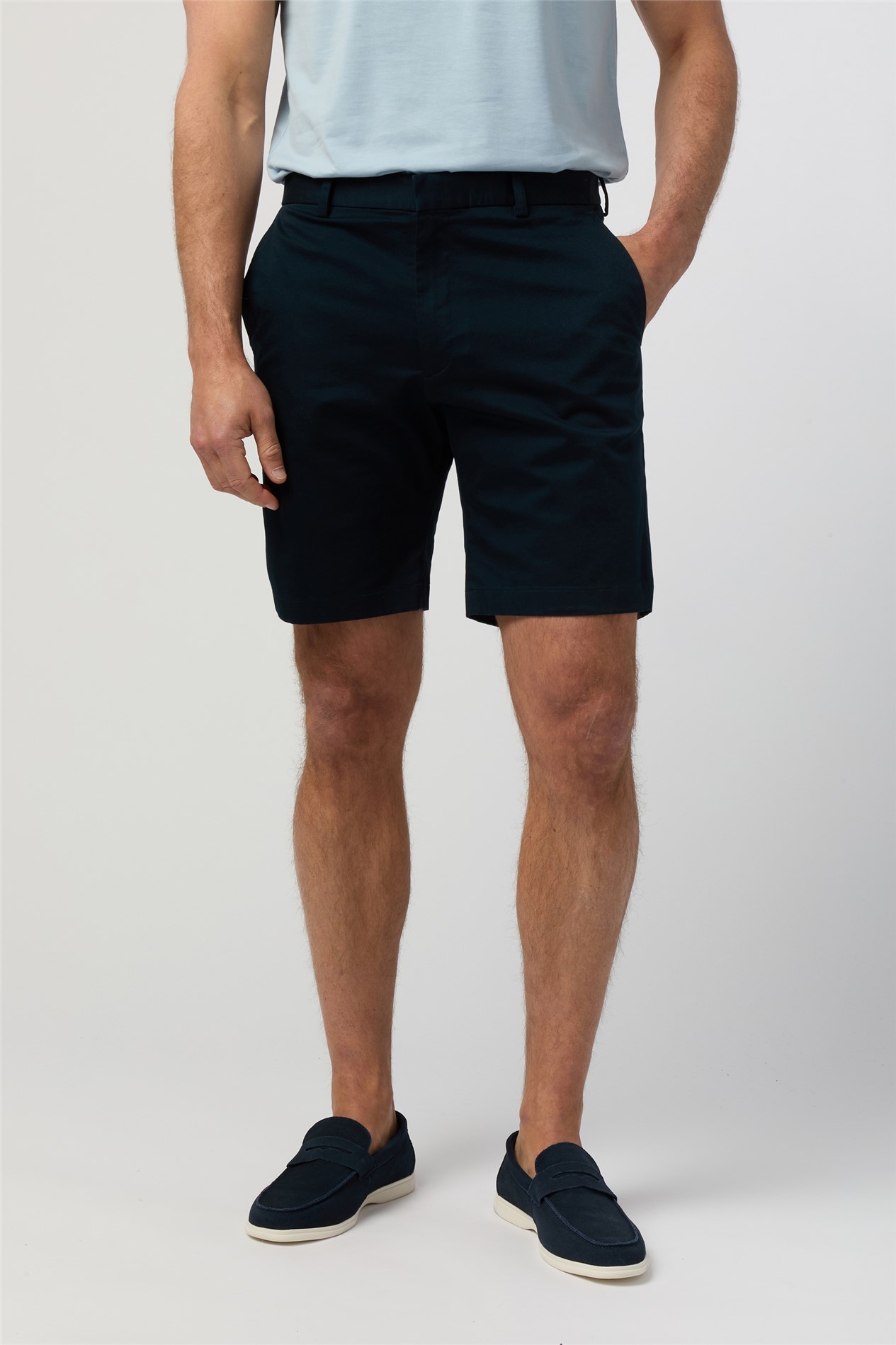 Melka Navy Chino Shorts