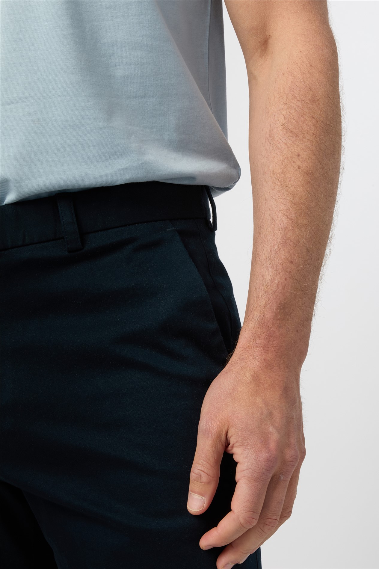 Melka Navy Chino Shorts