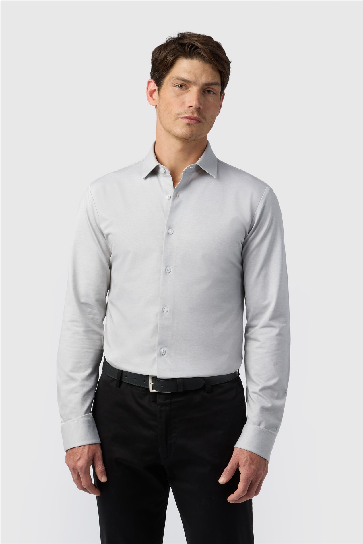Melka Grey Jersey Shirt