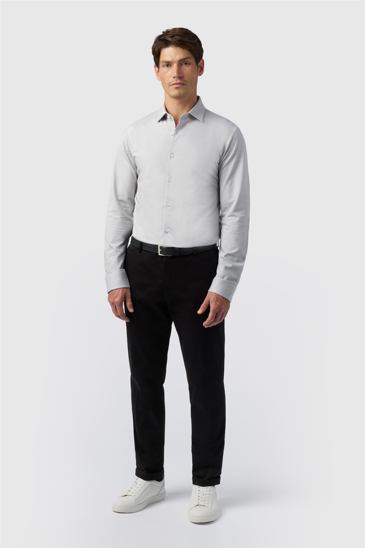 Melka Grey Jersey Shirt