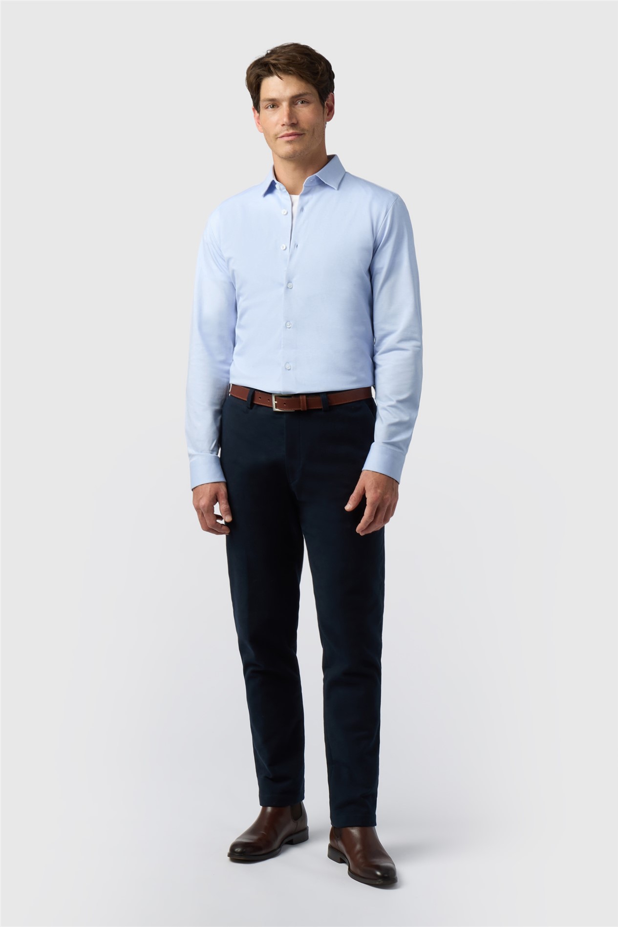 Melka Light Blue Jersey Shirt