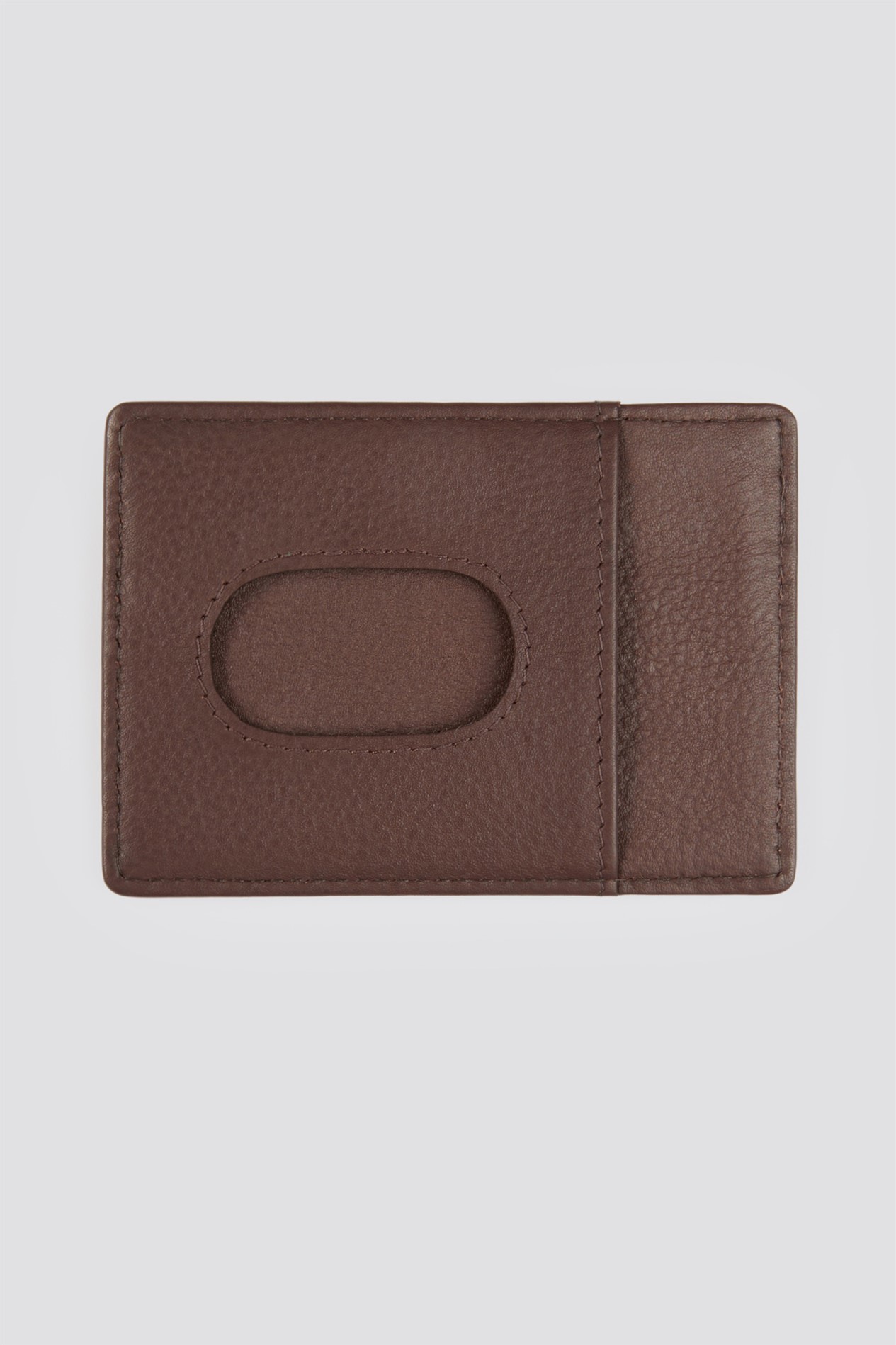 Sophos Brown Leather Card Holder