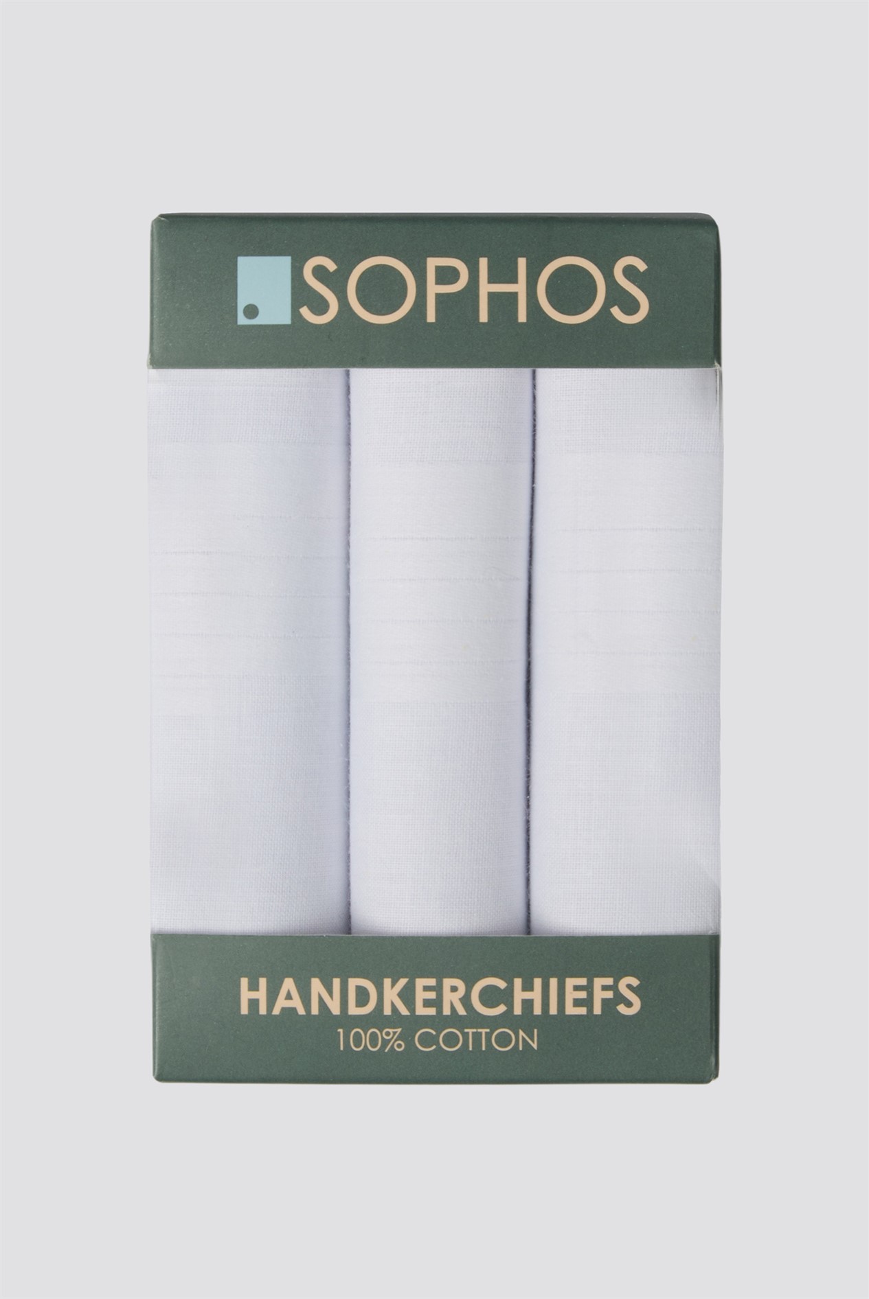  White 3 Pack Hankie