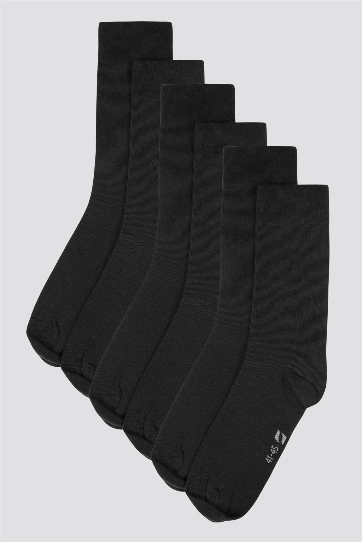  Black Socks Pack of 3