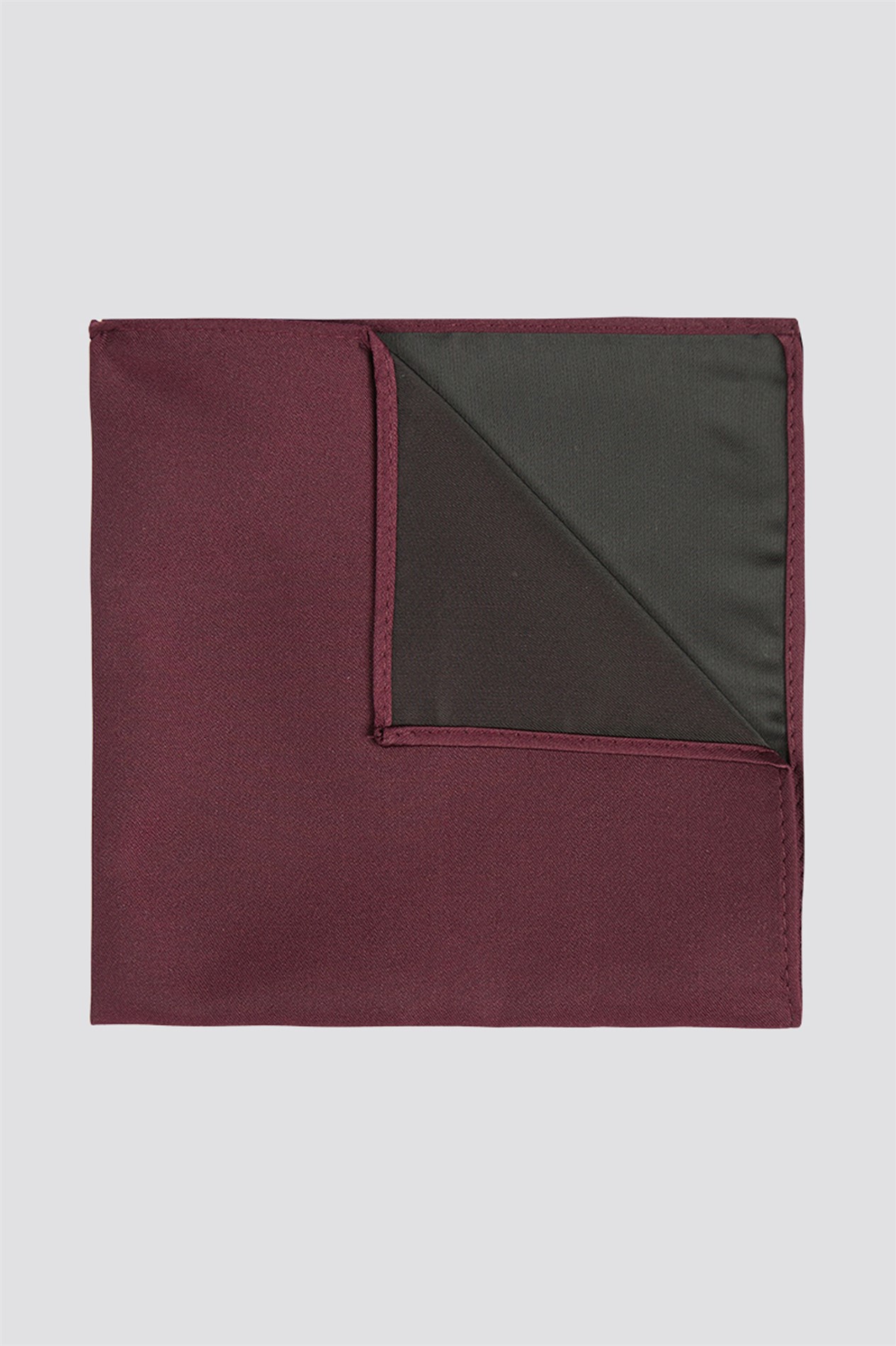  Burgundy Handkerchief