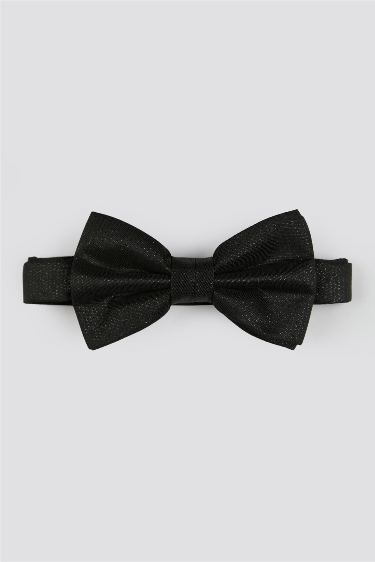  Black Lurex Bow Tie