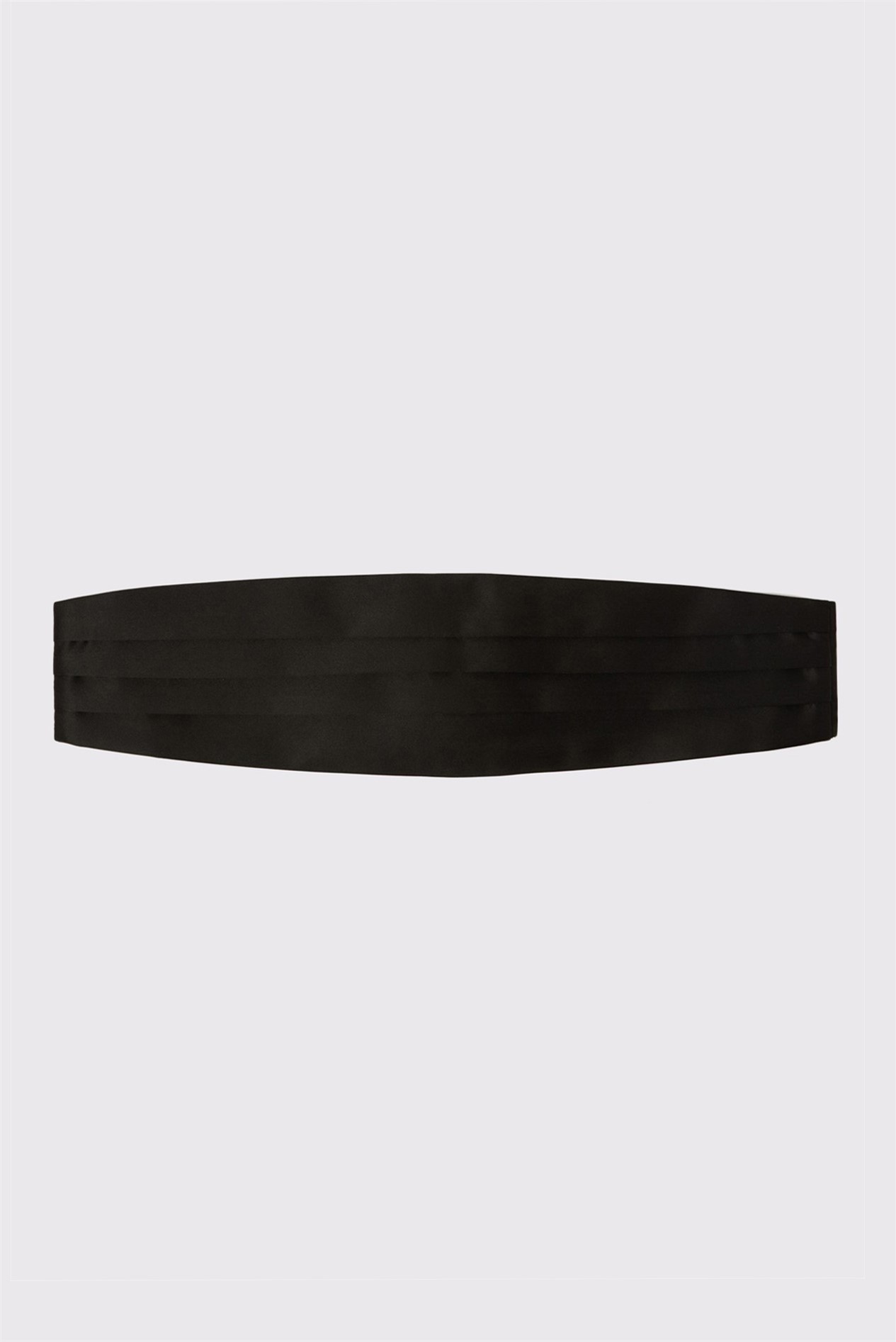 Limehaus Black Satin Cummerbund