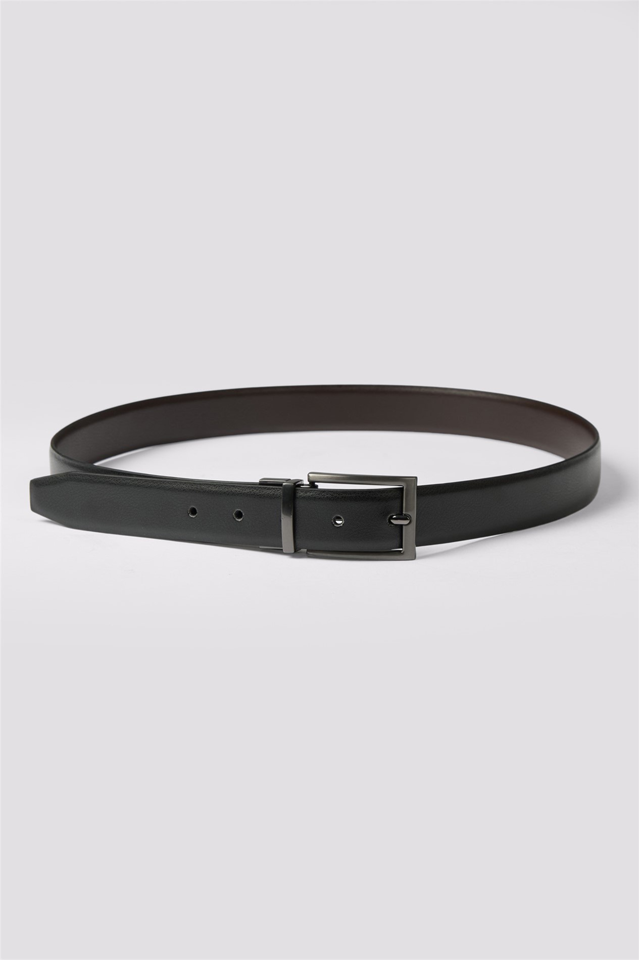 Limehaus Smooth Reversible Black Belt