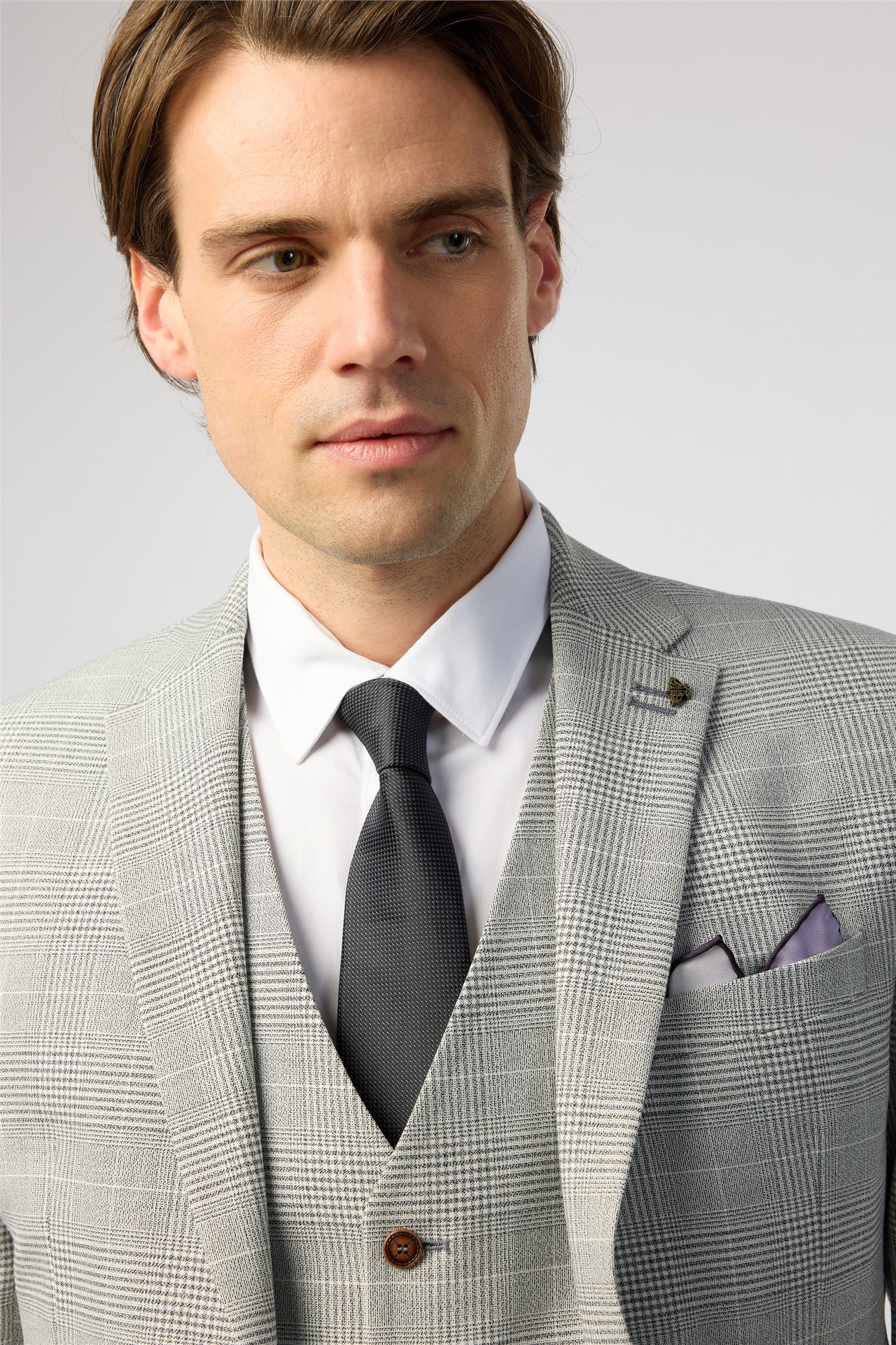 Antique Rogue Black Textured Tie