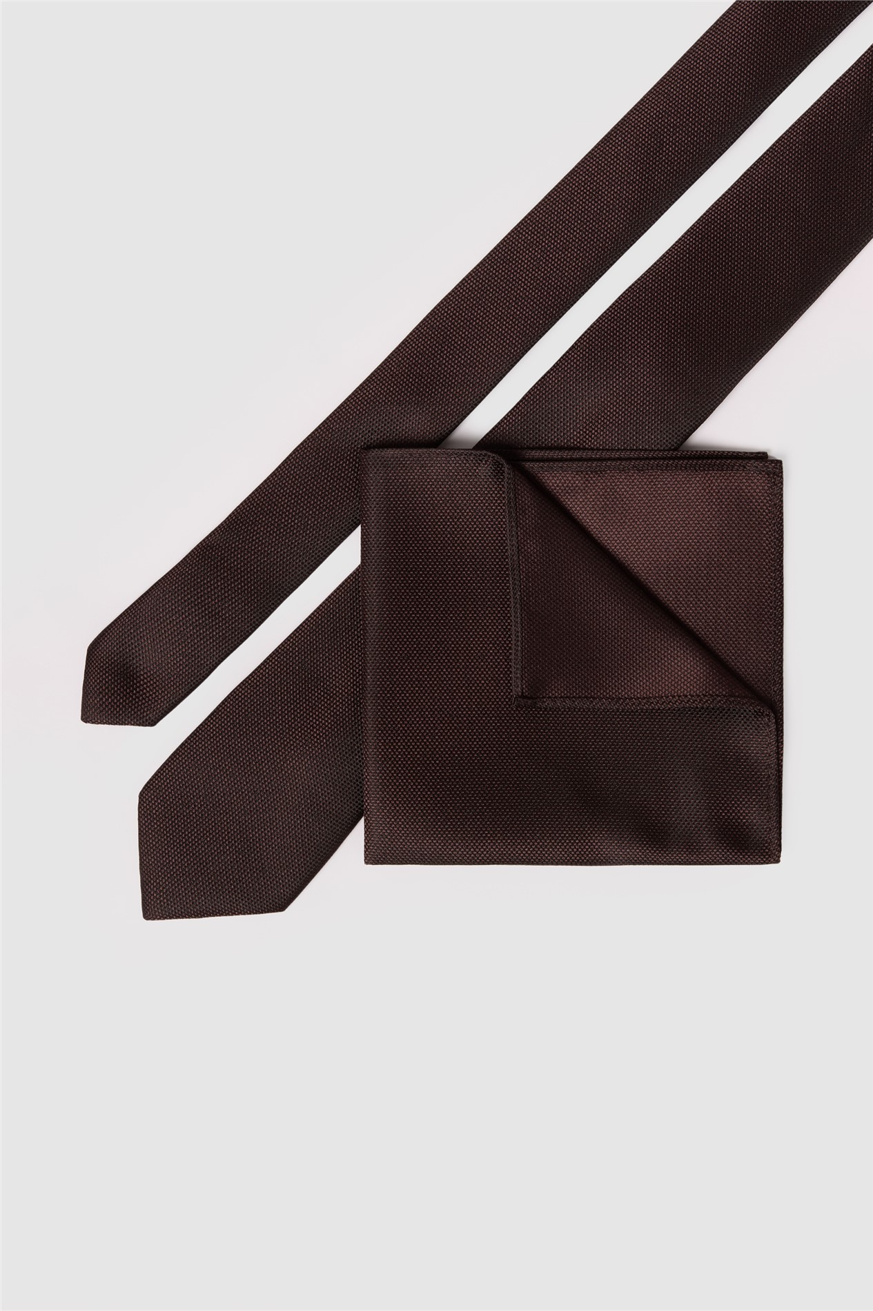 Antique Rogue Brown Textured Tie