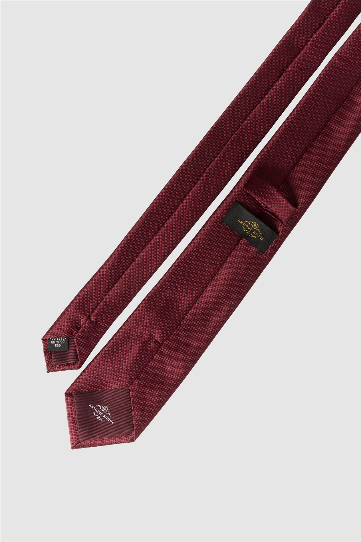 Antique Rogue Burgundy Textured Tie
