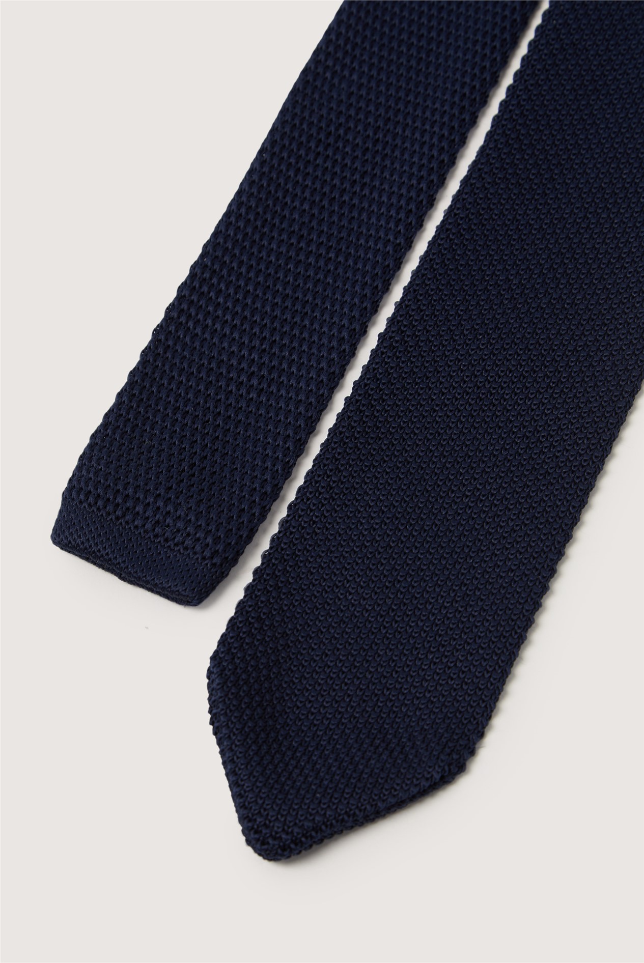 Antique Rogue Navy Knitted Tie