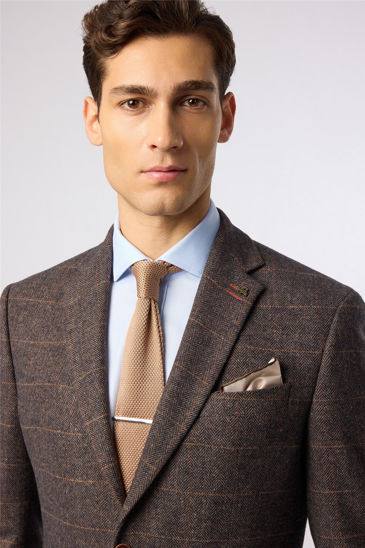Antique Rogue Sand Knitted Tie
