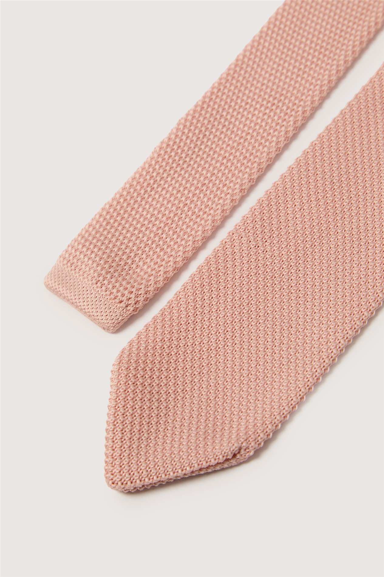 Antique Rogue Pink Knitted Tie