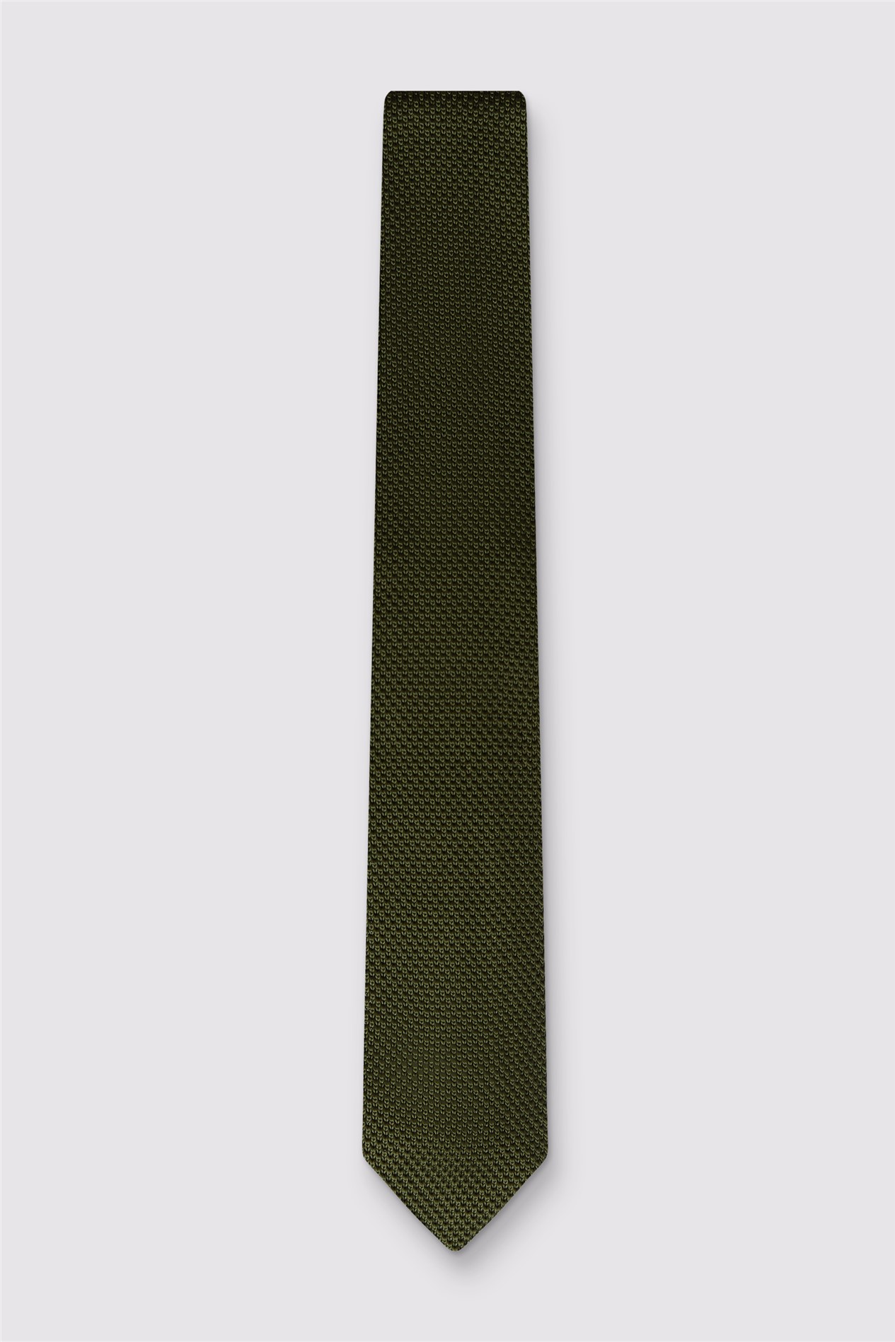 Antique Rogue Khaki Knitted Tie