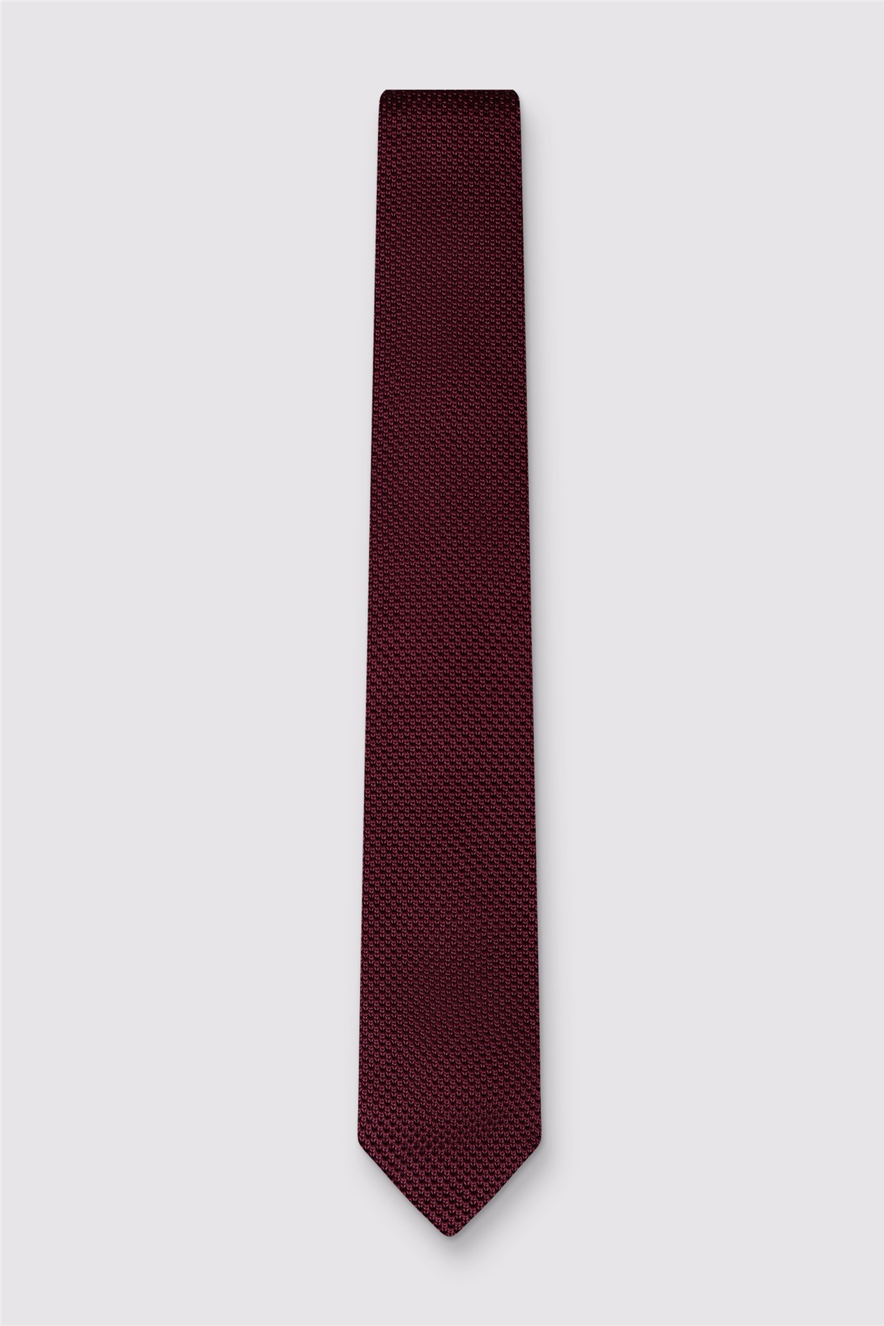 Antique Rogue Mulberry Knitted Tie

