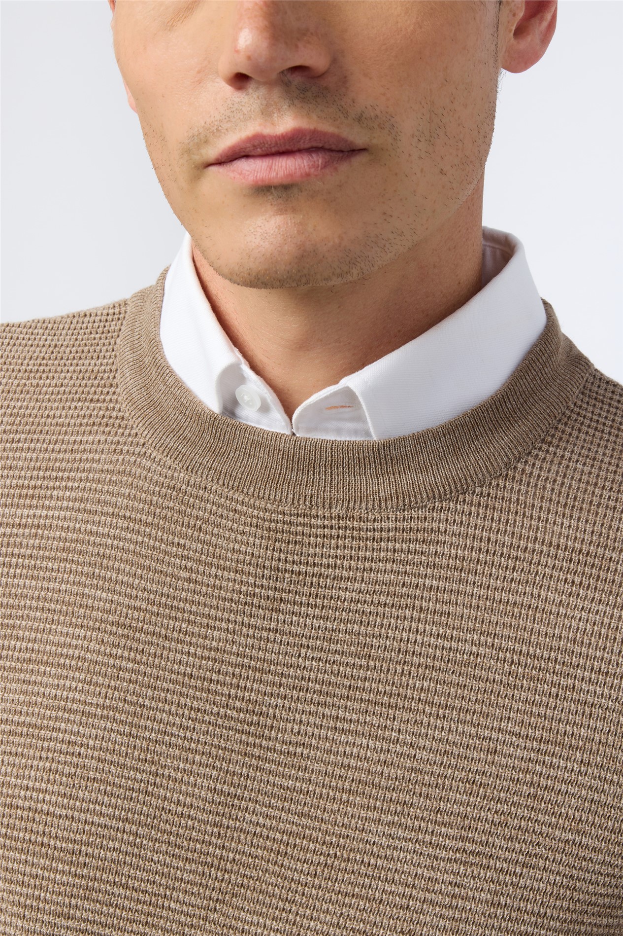Melka Sand Crew Neck Jumper