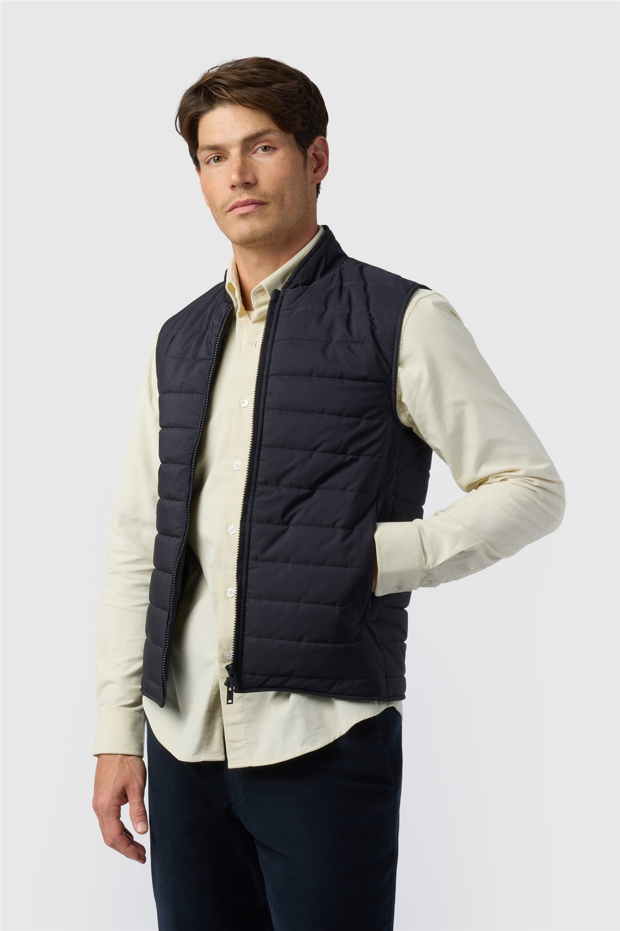 Melka Navy Waterproof Gilet
