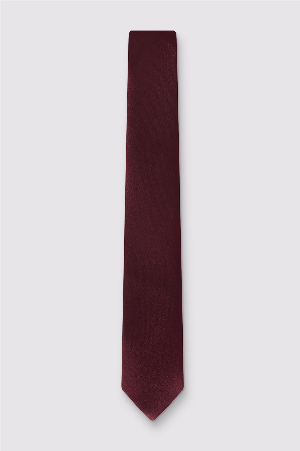 Limehaus Slim Burgundy Tie