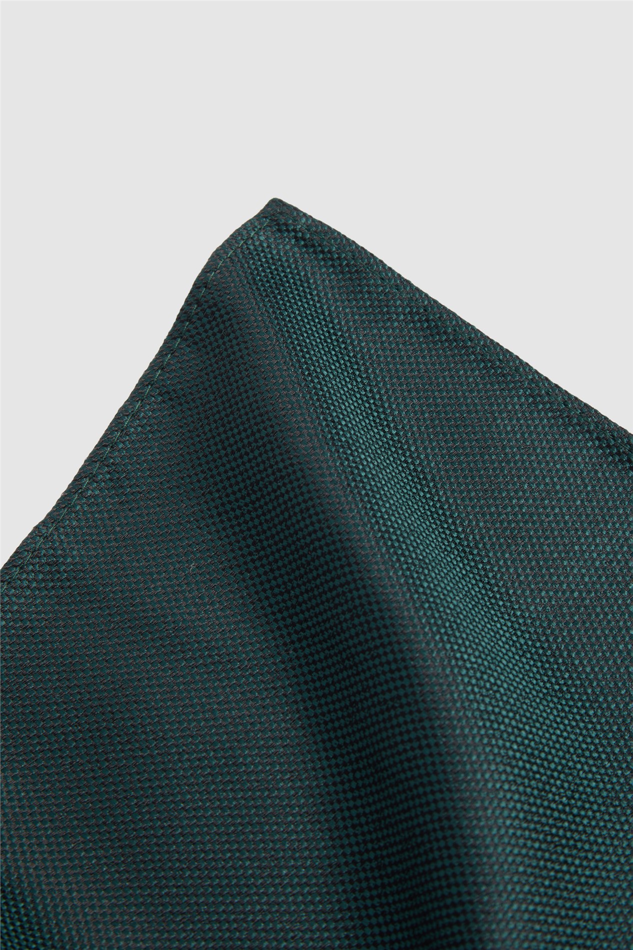 Antique Rogue Green Textured Pocket Square