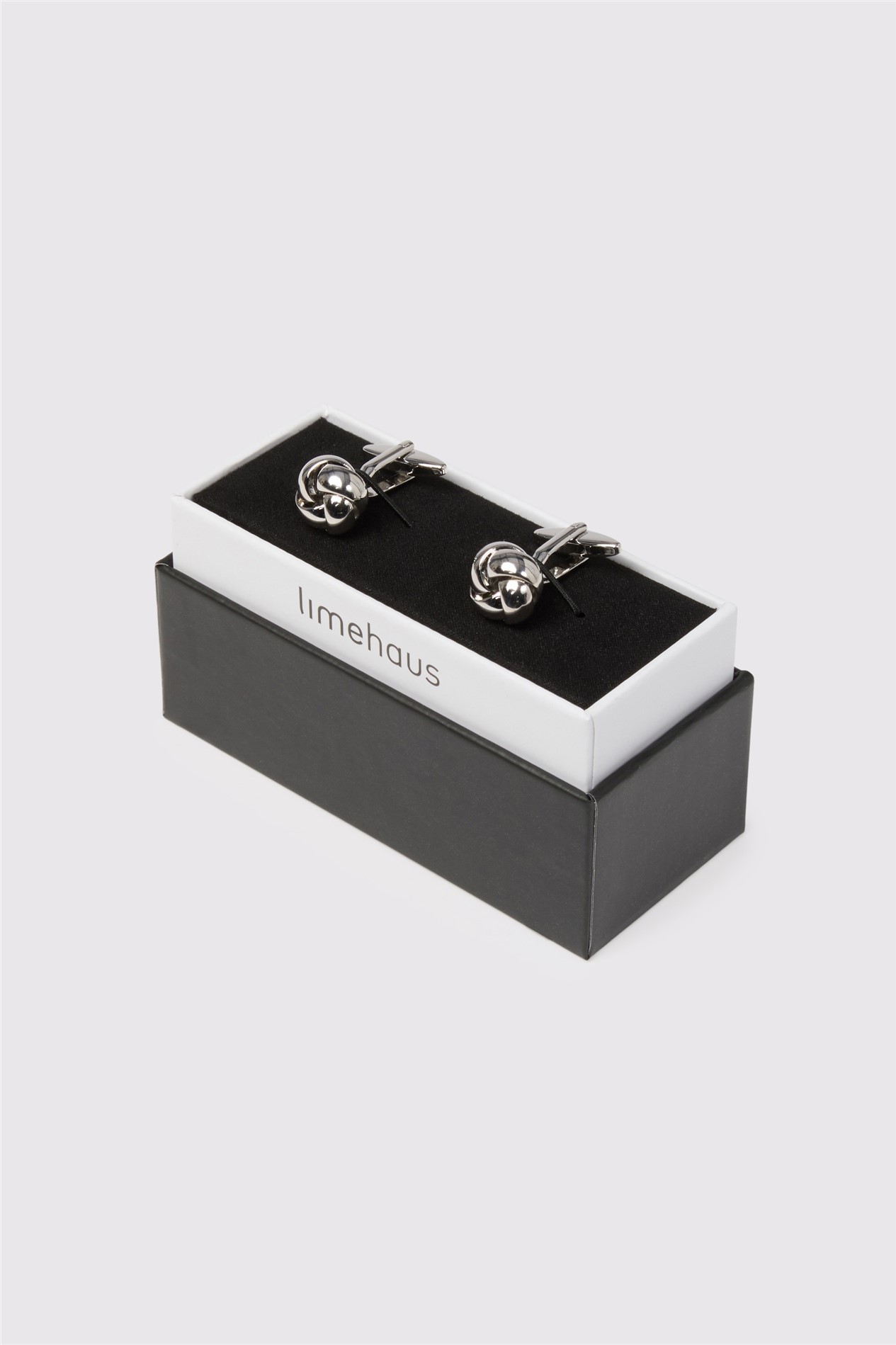  Silver Knot Cufflinks