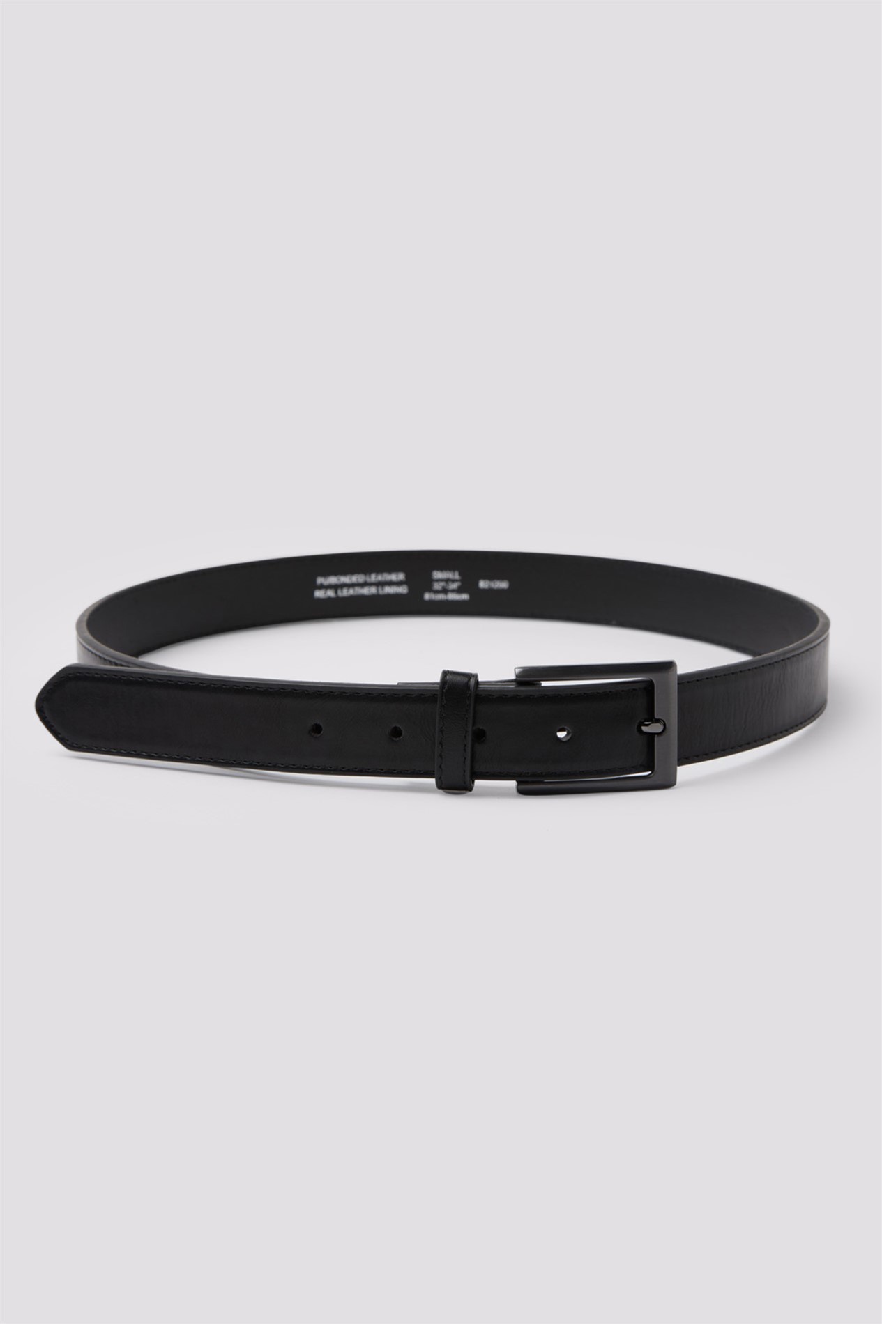 Limehaus Black Gresham Belt