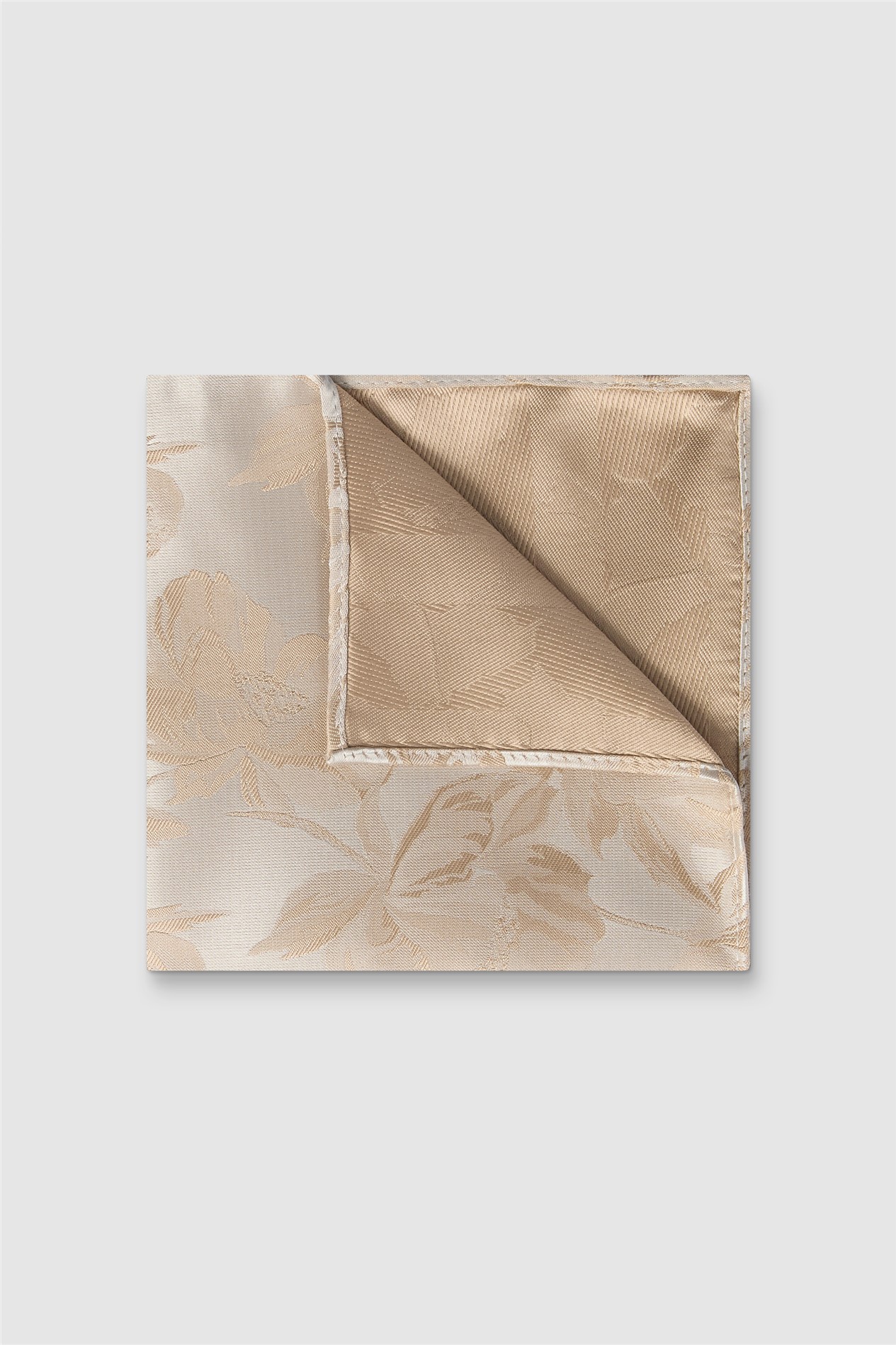 Antique Rogue Gold Summer Floral Pocket Square
