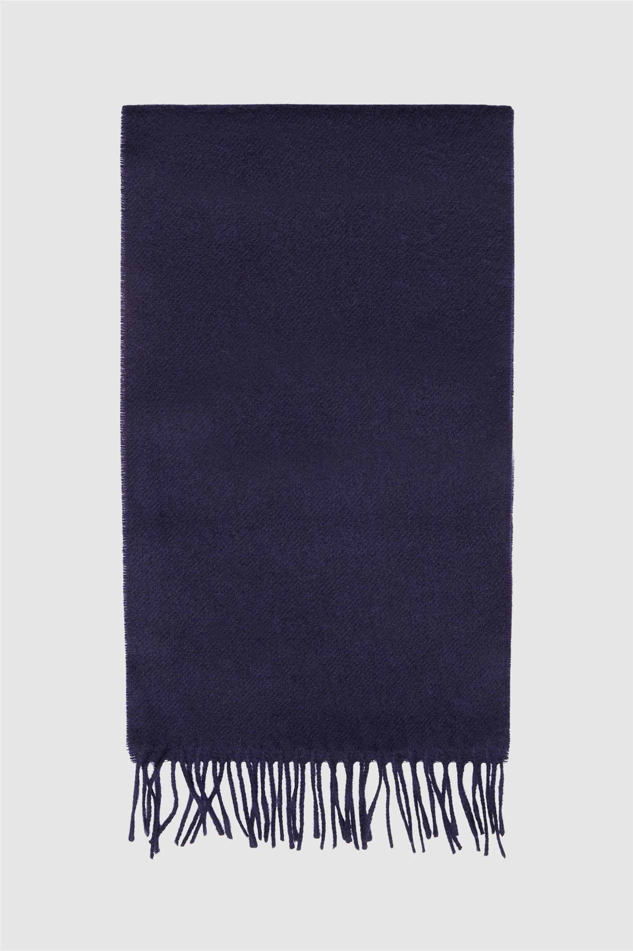 Alexandre Navy Merino Wool Scarf
