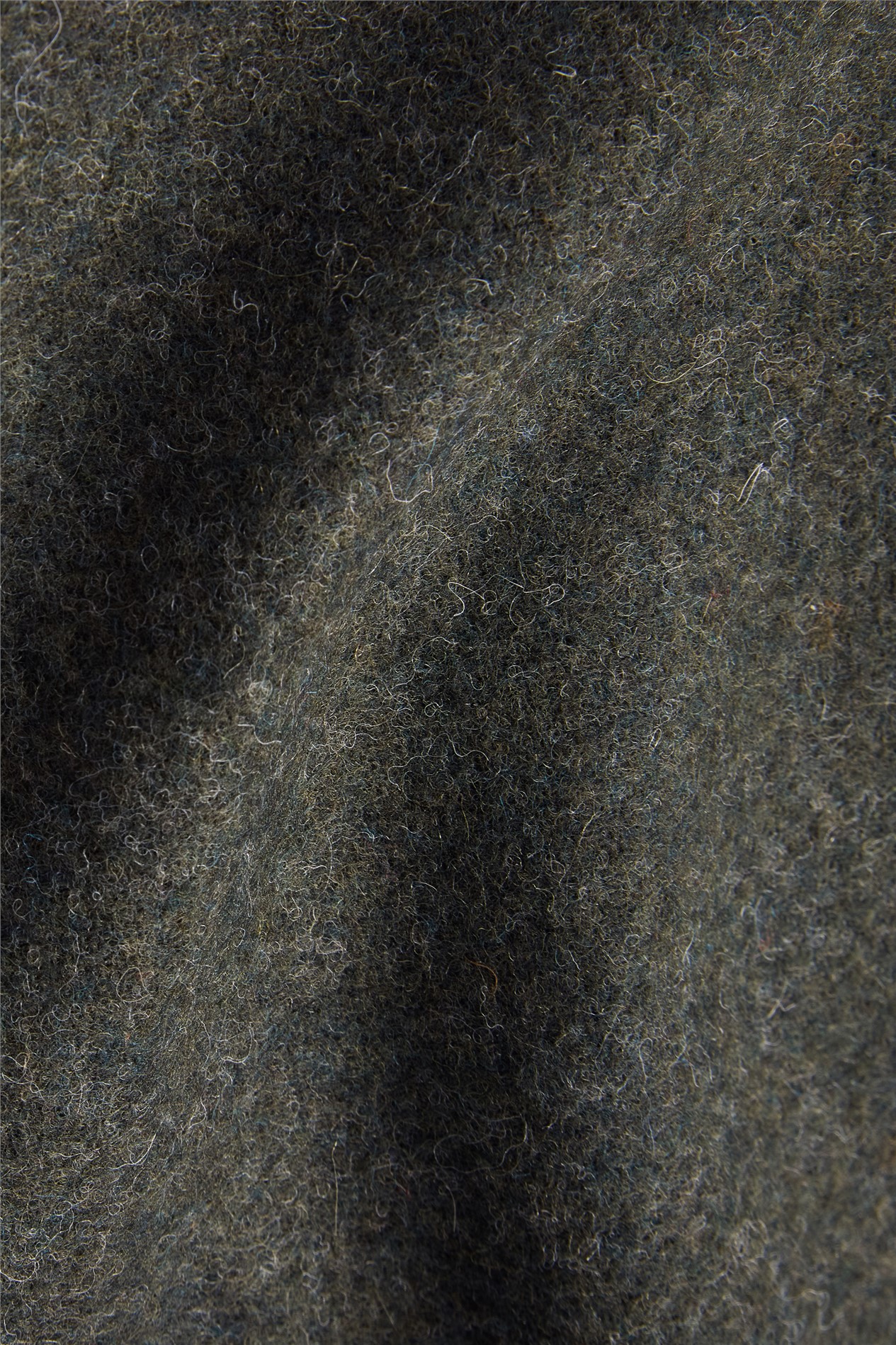 Alexandre Olive Merino Wool Scarf