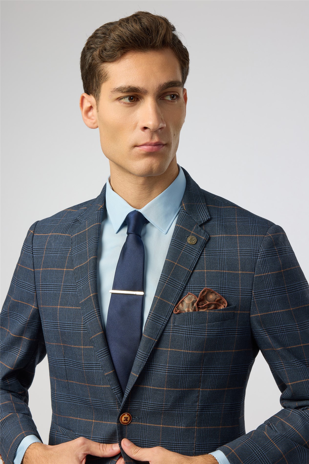Alexandre Navy Twill Tie