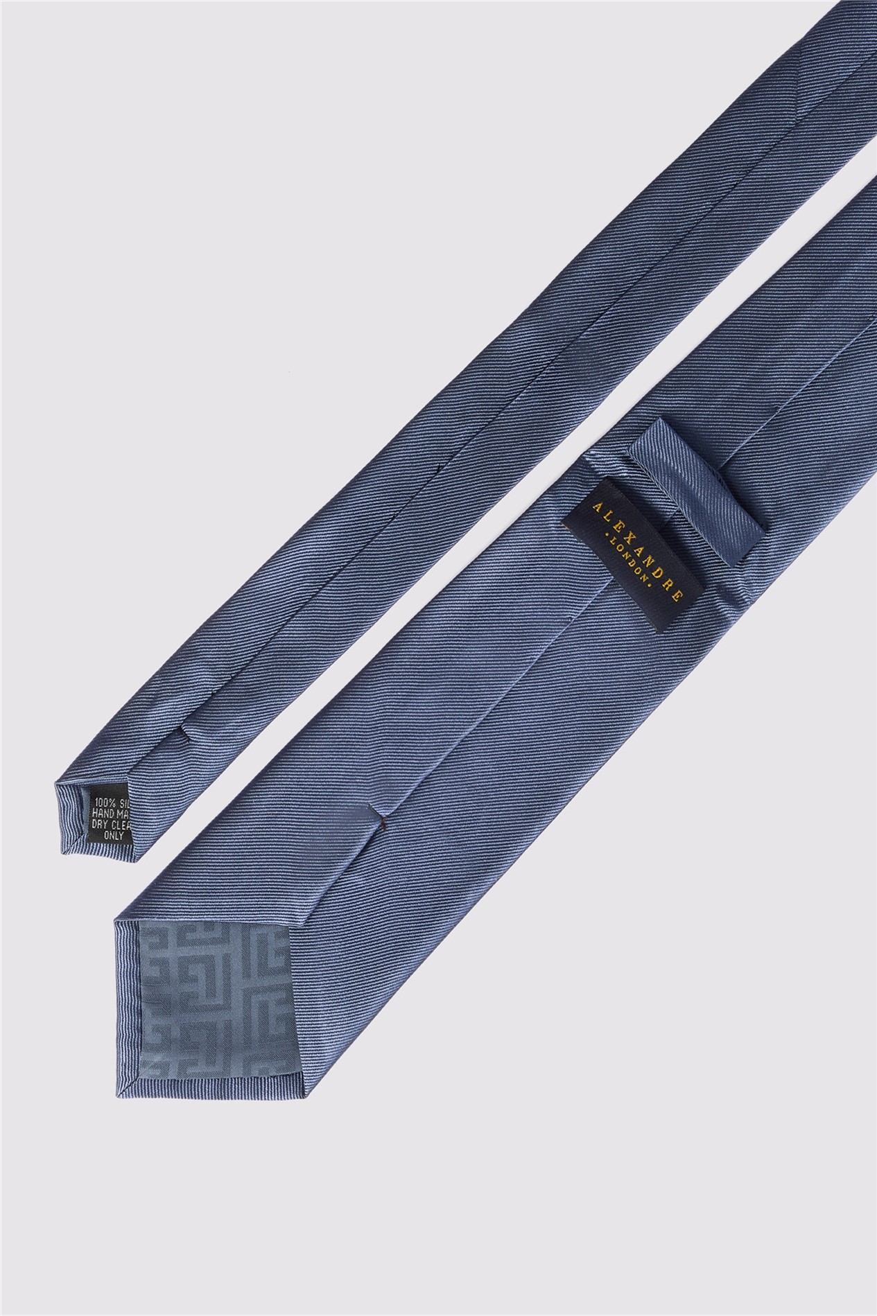 Alexandre Blue Silk Twill Tie