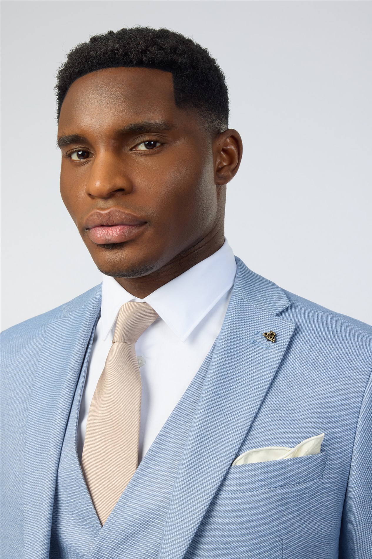 Alexandre Camel Silk Twill Tie