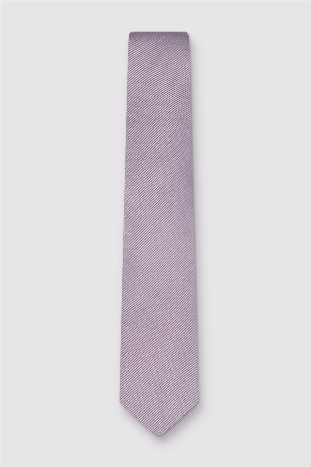 Alexandre Purple Silk Twill Tie
