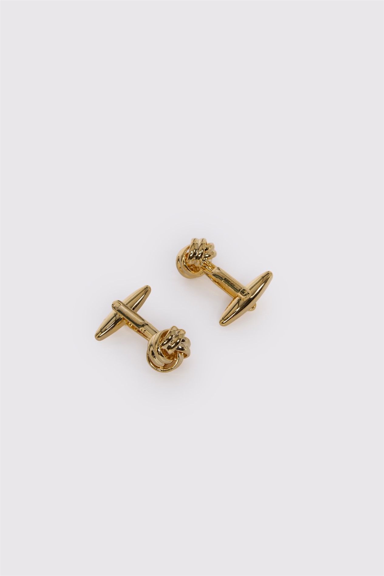 Limehaus Gold Classic Knot Cufflinks