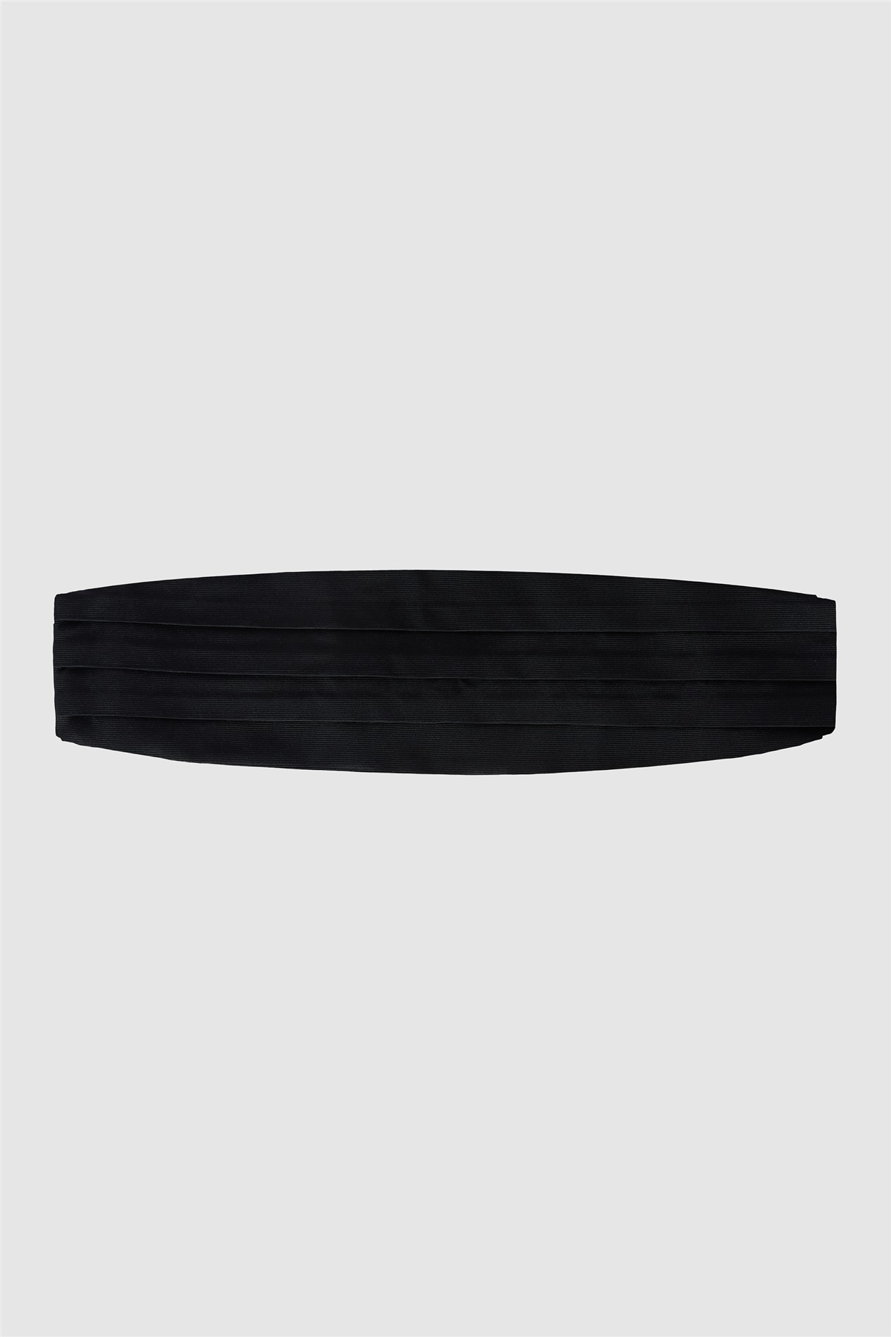 Alexandre Black Silk Cummerbund
