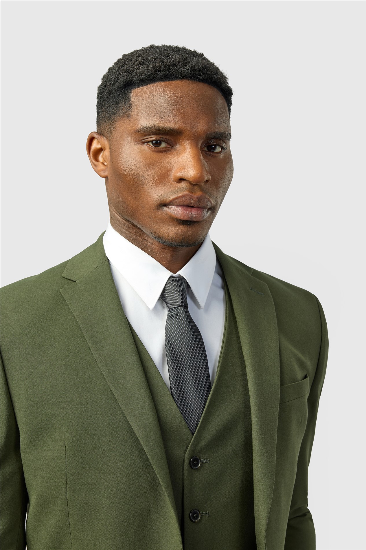 Limehaus Slim Fit Olive Jacket