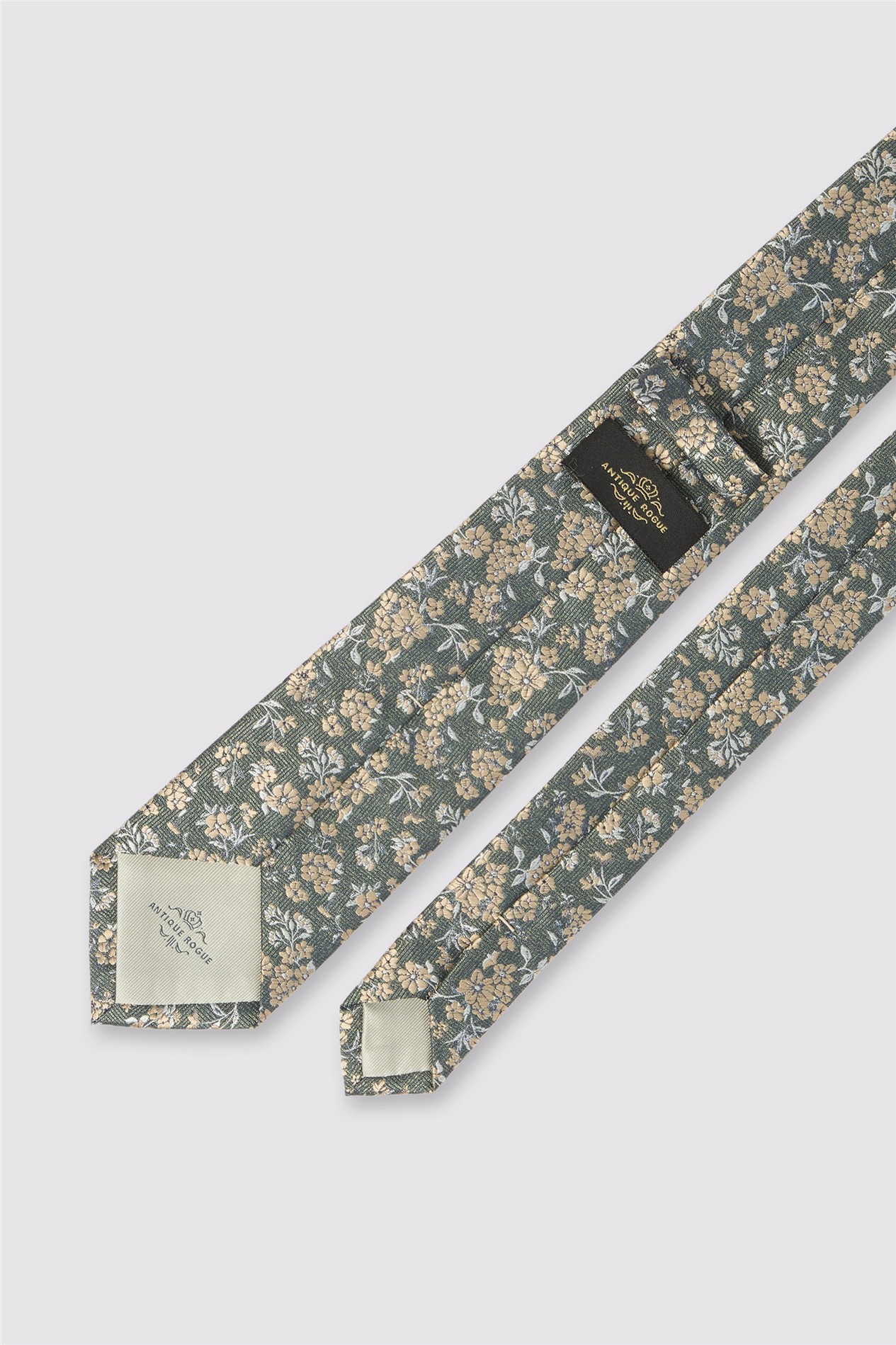 Antique Rogue Sage Jasmine Wedding Tie