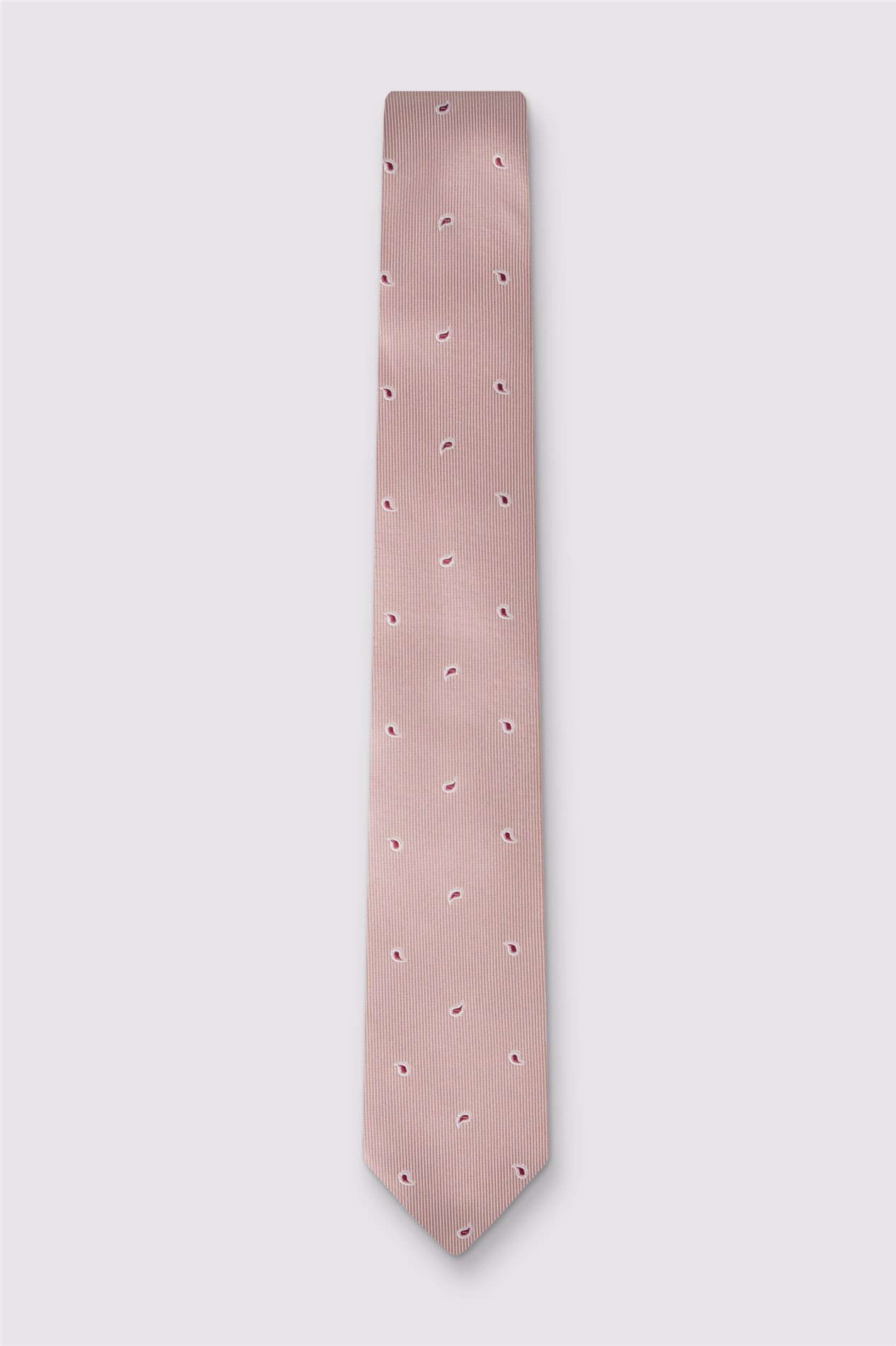 Antique Rogue Pink Pine Paisley Tie