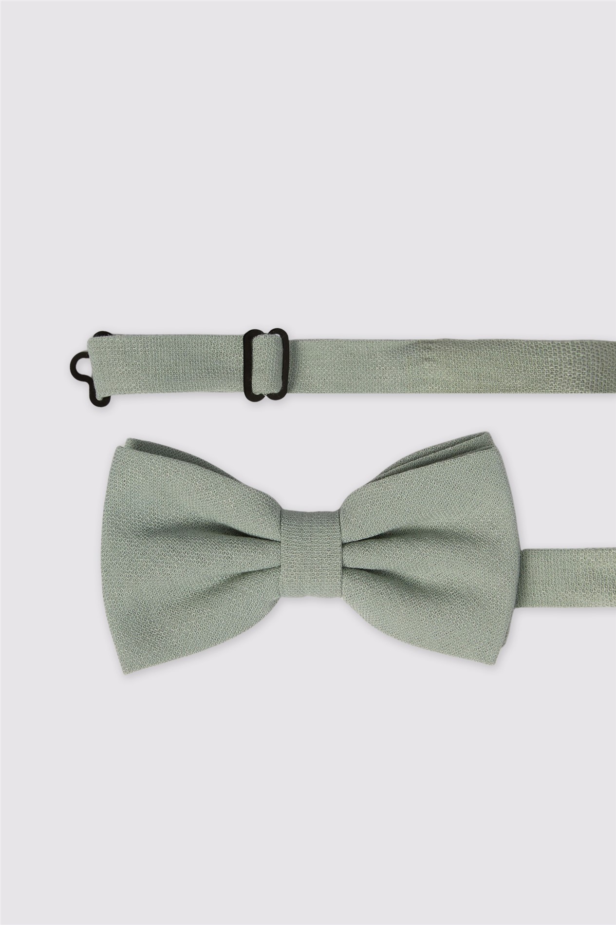 Antique Rogue Sage Linen Blend Bow Tie