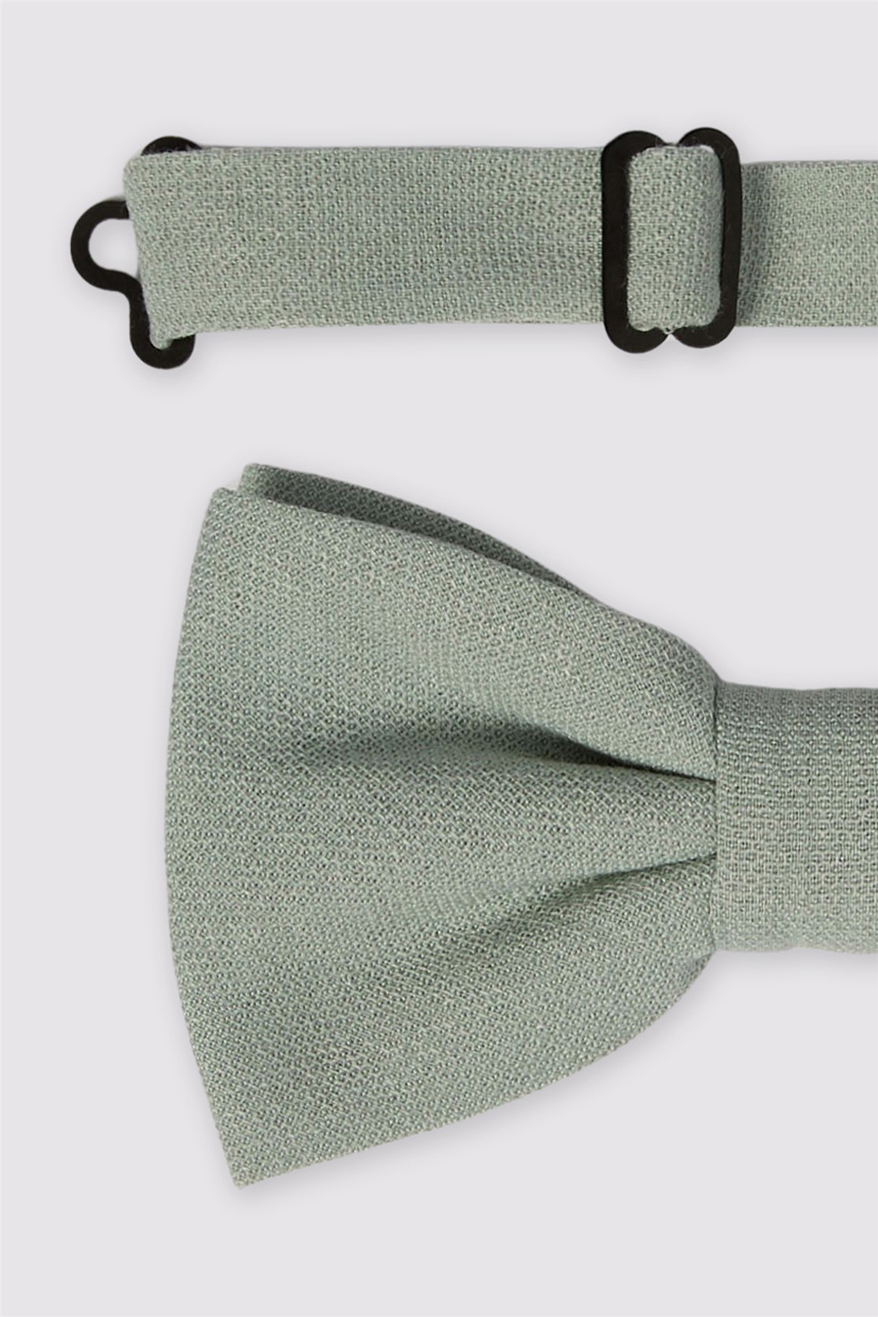 Antique Rogue Sage Linen Blend Bow Tie