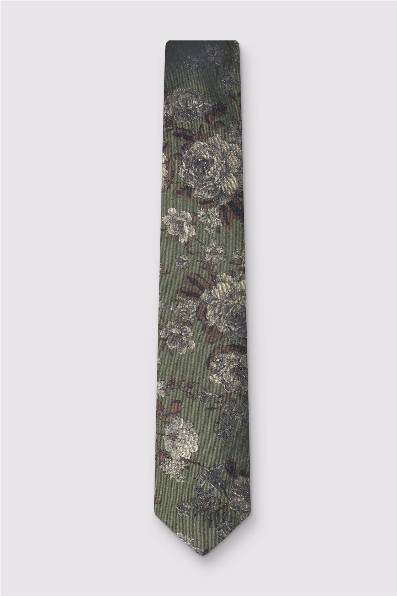 Alexandre Sage Wild Rose Silk Tie