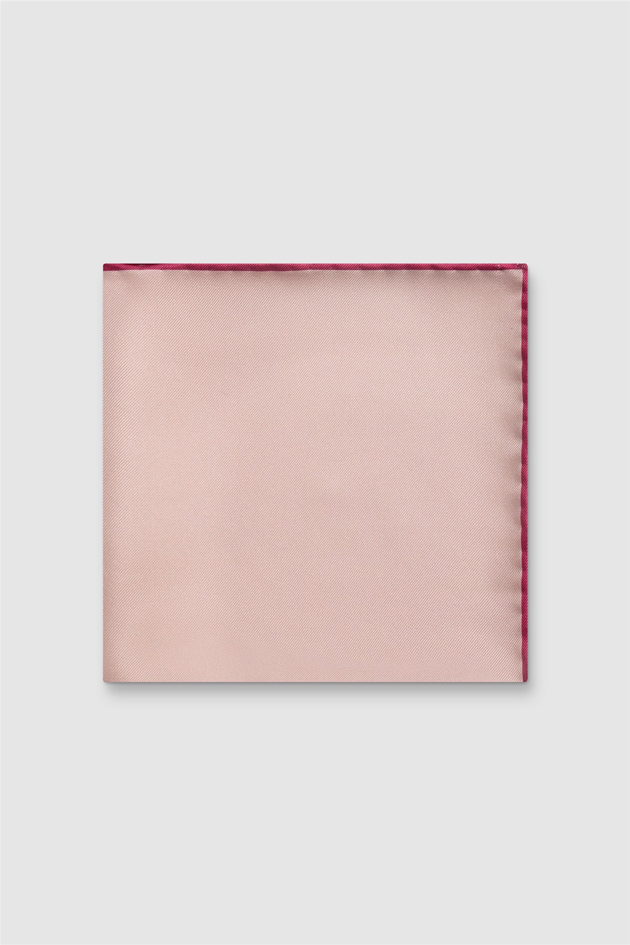 Alexandre Pink Silk Pocket Square